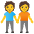 People Holding Hands Emoji from Noto Emoji Set