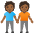 People Holding Hands Medium Dark Skin Tone Emoji from Noto Emoji Set