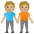 People Holding Hands Medium Light Skin Tone Emoji from Noto Emoji Set