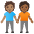 People Holding Hands Medium Skin Tone Medium Dark Skin Tone Emoji from Noto Emoji Set