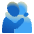 People Hugging Emoji from Noto Emoji Set