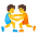 People Wrestling Emoji from Noto Emoji Set