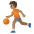 Person Bouncing Ball Medium Skin Tone Emoji from Noto Emoji Set
