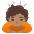 Person Bowing Medium Skin Tone Emoji from Noto Emoji Set