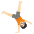 Person Cartwheeling Light Skin Tone Emoji from Noto Emoji Set