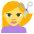 Person Getting Haircut Emoji from EmojiTwo Colors Set