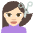 Person Getting Haircut Light Skin Tone Emoji from EmojiTwo Colors Set