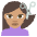 Person Getting Haircut Medium Skin Tone Emoji from EmojiTwo Colors Set