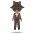Person In Suit Levitating Medium Dark Skin Tone Emoji from EmojiTwo Colors Set