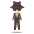 Person In Suit Levitating Medium Light Skin Tone Emoji from EmojiTwo Colors Set