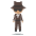 Person In Suit Levitating Medium Skin Tone Emoji from EmojiTwo Colors Set