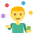 Person Juggling Emoji from EmojiTwo Colors Set