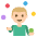 Person Juggling Medium Light Skin Tone Emoji from EmojiTwo Colors Set