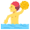 Person Playing Water Polo Emoji from EmojiTwo Colors Set