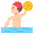 Person Playing Water Polo Medium Light Skin Tone Emoji from EmojiTwo Colors Set