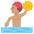 Person Playing Water Polo Medium Skin Tone Emoji from EmojiTwo Colors Set