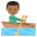 Person Rowing Boat Medium Dark Skin Tone Emoji from EmojiTwo Colors Set