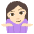Person Shrugging Light Skin Tone Emoji from EmojiTwo Colors Set