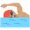 Person Swimming Medium Skin Tone Emoji from EmojiTwo Colors Set