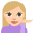 Person Tipping Hand Medium Light Skin Tone Emoji from EmojiTwo Colors Set