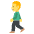Person Walking Emoji from EmojiTwo Colors Set