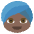 Person Wearing Turban Dark Skin Tone Emoji from EmojiTwo Colors Set
