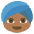 Person Wearing Turban Medium Dark Skin Tone Emoji from EmojiTwo Colors Set