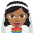 Person With Veil Medium Dark Skin Tone Emoji from EmojiTwo Colors Set