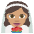 Person With Veil Medium Skin Tone Emoji from EmojiTwo Colors Set