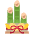 Pine Decoration Emoji from EmojiTwo Colors Set