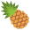 Pineapple Emoji from EmojiTwo Colors Set