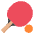 Ping Pong Emoji from EmojiTwo Colors Set