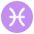 Pisces Emoji from EmojiTwo Colors Set