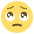 Pleading Face Emoji from EmojiTwo Colors Set