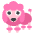 Poodle Emoji from EmojiTwo Colors Set