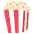 Popcorn Emoji from EmojiTwo Colors Set