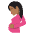 Pregnant Woman Medium Dark Skin Tone Emoji from EmojiTwo Colors Set