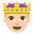 Prince Medium Light Skin Tone Emoji from EmojiTwo Colors Set