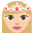 Princess Medium Light Skin Tone Emoji from EmojiTwo Colors Set