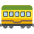 Railway Car Emoji from EmojiTwo Colors Set