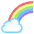 Rainbow Emoji from EmojiTwo Colors Set