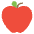 Red Apple Emoji from EmojiTwo Colors Set