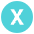 Regional Indicator X Emoji from EmojiTwo Colors Set