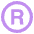 Registered Emoji from EmojiTwo Colors Set