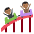Roller Coaster Fun Emoji from EmojiTwo Colors Set