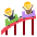 Roller Coaster Emoji from EmojiTwo Colors Set