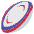 Rugby Football Emoji from EmojiTwo Colors Set
