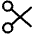 Scissor Icon from Iconoir Regular Set