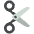 Scissors Emoji from EmojiTwo Colors Set