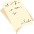 Scribbled Note Emoji from EmojiTwo Colors Set